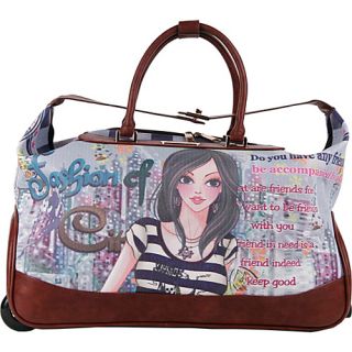 Teresa Rolling Duffle, Special Print Edition DOLLY   Nicole Lee Trave