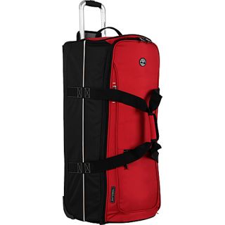 Claremont 32 Wheeled Duffle Red/black   Timberland Travel Duffels