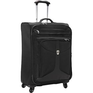 Odyssey 25 Expandable Spinner Black   Atlantic Large Rolling Luggage