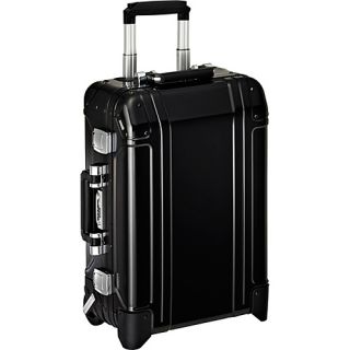 Geo Aluminum Carry On 2 Wheel Travel Case Black   Zero Hallibur