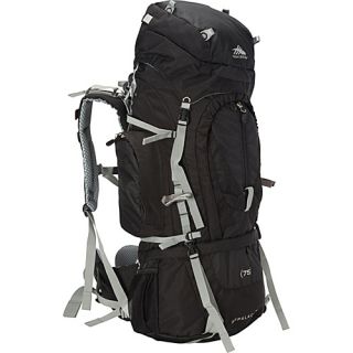 Appalachian 75 Black/Black/Silver   High Sierra Backpacking Packs