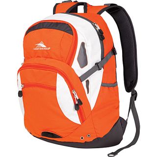 Scrimmage Laptop Daypack Blaze Orange/White/Mercury   High Sierra Sc