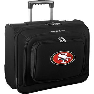 NFL San Francisco 49ers 14 Laptop Overnighter Black   Den