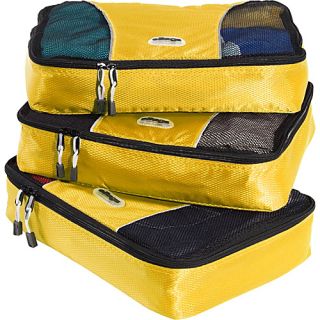 Medium Packing Cubes   3pc Set Canary    Packing Aids
