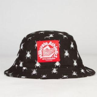 Buggin Out Mens Bucket Hat Black/White One Size For Men 2355