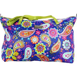 Lagniappe Tote   Cobalt Paisley