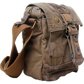 Tall 9 Small Satchel Shoulder Bag Military Green   Vagabond T