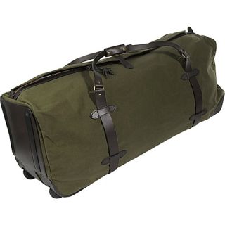 Extra Large 34.5 Wheeled Duffle Bag Otter Green   Filson Large Rolling L