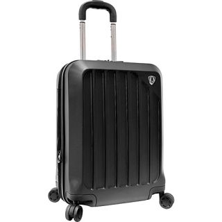 Glacier 21 Hardshell Expandable Carry On Spinner Luggage Blac