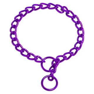 Platinum Pets Coated Chain Training Collar   Purple (18 x 3mm)