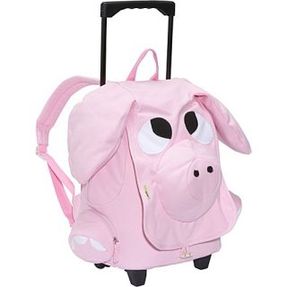 EcoZoo Rolling Backpack   Pig