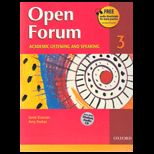 Open Forum 3   With CD