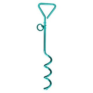 Platinum Pets Coated Steel Tie Out Stake   Teal