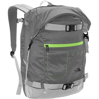 Pickford Rolltop High Rise Grey/Power Green   The North Face Lapt