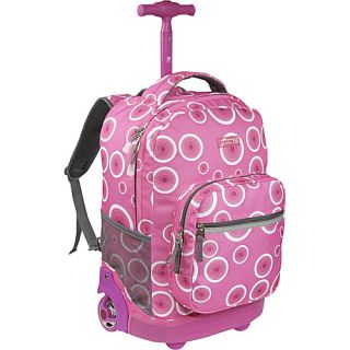 Sunrise Rolling Backpack Pink Target   J World New York Wheeled