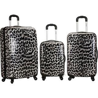 Snow Leopard 3 Pc Polycarbonate Luggage Set SNOWLEOPARD   Rockl