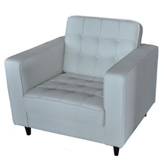 Moes Home Collection Romano Club Chair HV 1014 Color White