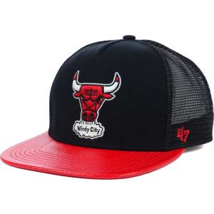 Chicago Bulls 47 Brand NBA Hardwood Classics Stringray Mesh Trucker