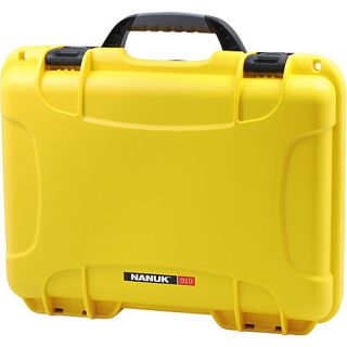 910 Case With 3 Part Foam Insert Yellow   NANUK Laptop Sleeves