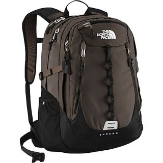 Surge 2 Laptop Backpack Coffee Brown Rip Stop   The North Face La