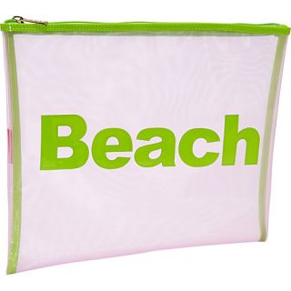 Lydia Case Pink Mesh Green Beach   pb travel Packing Aids