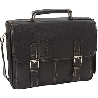 Calvin Compact Briefcase Black Venetian   Dr