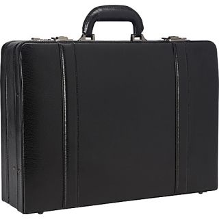 Expandable Attach Case Black   Mancini Leather Goods Non W