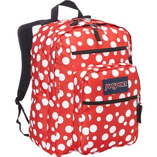 Big Student Backpack High Risk Red / White Sylvia Dot   JanSport School