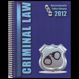 Criminal Law Police Manual 2012