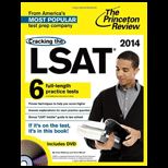 Cracking the Lsat 2014   With Dvd