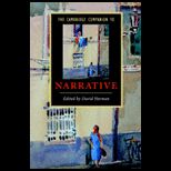 Cambridge Companion to Narrative