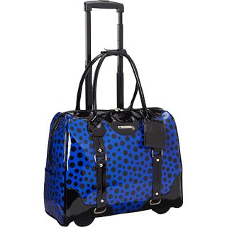 Patent Polka Dot Laptop Rollerbrief Navy   Cabrelli Ladies Business