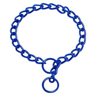 Platinum Pets Coated Chain Training Collar   Blue (16 x 2.5mm)