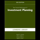 Tools and Techniques of Investment Planning