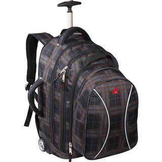 Wheeling Backpack Plaid   Athalon Wheeled Backpacks