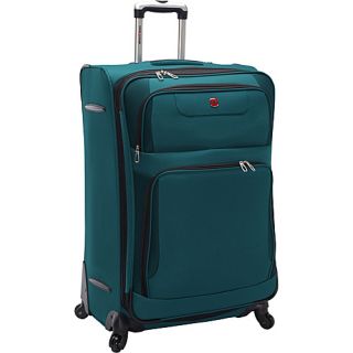 28 Expandable Spinner Teal with Black   SwissGear Travel