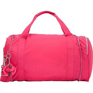 Flona Foldable Duffel Bag Vibrant Pink   Kipling All Purpose Duffels