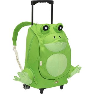 EcoZoo Rolling Backpack   Frog