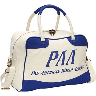 PAA Presidential Bag Natural   Pan Am Travel Duffels