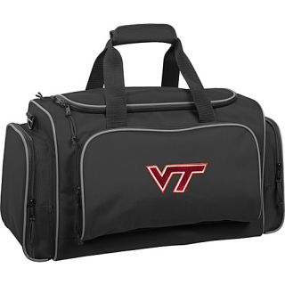 Virginia Tech Hokies 21 Collegiate Duffel Black   Wally Bags Travel