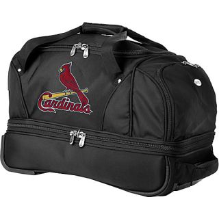 MLB St.Louis Cardinals 22 Drop Bottom Wheeled Duffel Bag B