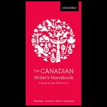 Canadian Writers Handbook Essentials Edition