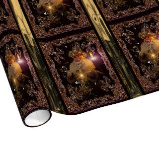 Christmas St. Nicholas Victorian Gift Wrapping Paper