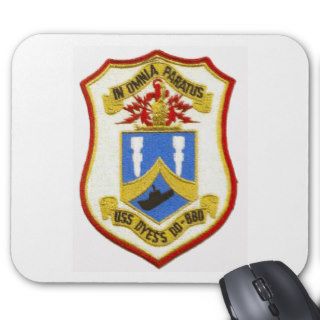 USS DYESS (DD 880) MOUSE PAD