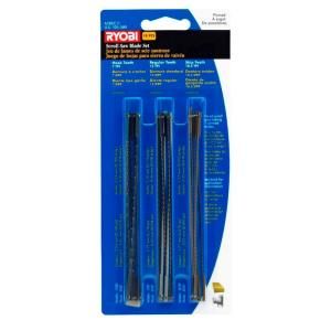 Ryobi 5 in. Pinned Scroll Saw Blades Assortment (18 Pack) A28SC11