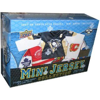 2007/08 Upper Deck Mini Jersey Hobby Hockey Box  Sports Related Trading Cards  Sports Collectibles