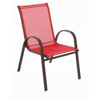 Red Sling Patio Chair FCS00015J RED
