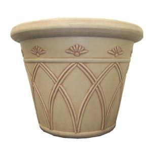 Pride Garden Products 12 in. Arch Ivory Terrain Planter (2 Pack) 81206