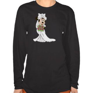 Minnie Mouse Bride T shirts