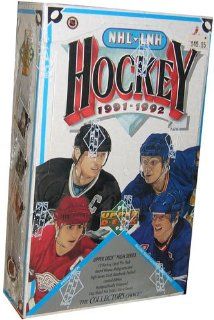 1991 92 Upper Deck NHL Hockey Trading Cards Box English HIGH Number Series (36 Packs) at 's Sports Collectibles Store